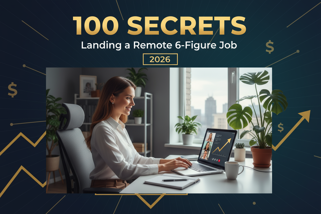 100 Secrets to Landing a Remote 6-Figure Job in 2026