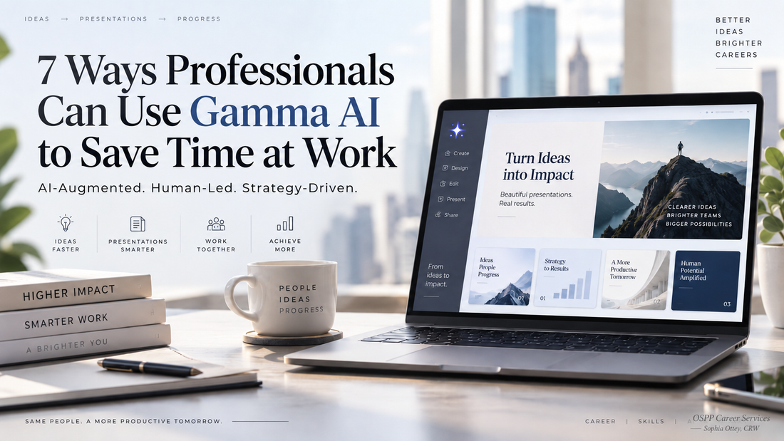 7 Ways Professionals Can Use Gamma AI to Save Time at Work