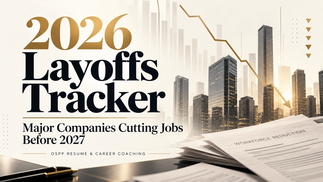 OSPP 2026 layoffs tracker — major companies cutting jobs before 2027