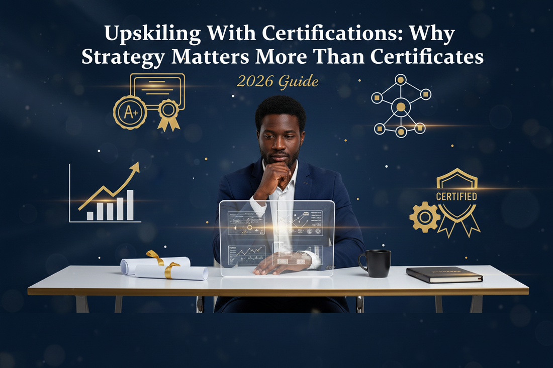 Upskilling With Certifications: Why Strategy Matters More Than Certificates (2026 Guide)