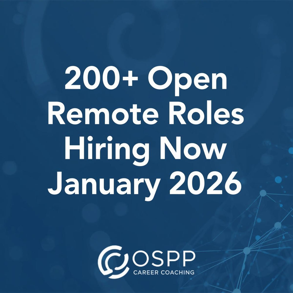 200+ Open Remote Roles Hiring Now (January 2026)