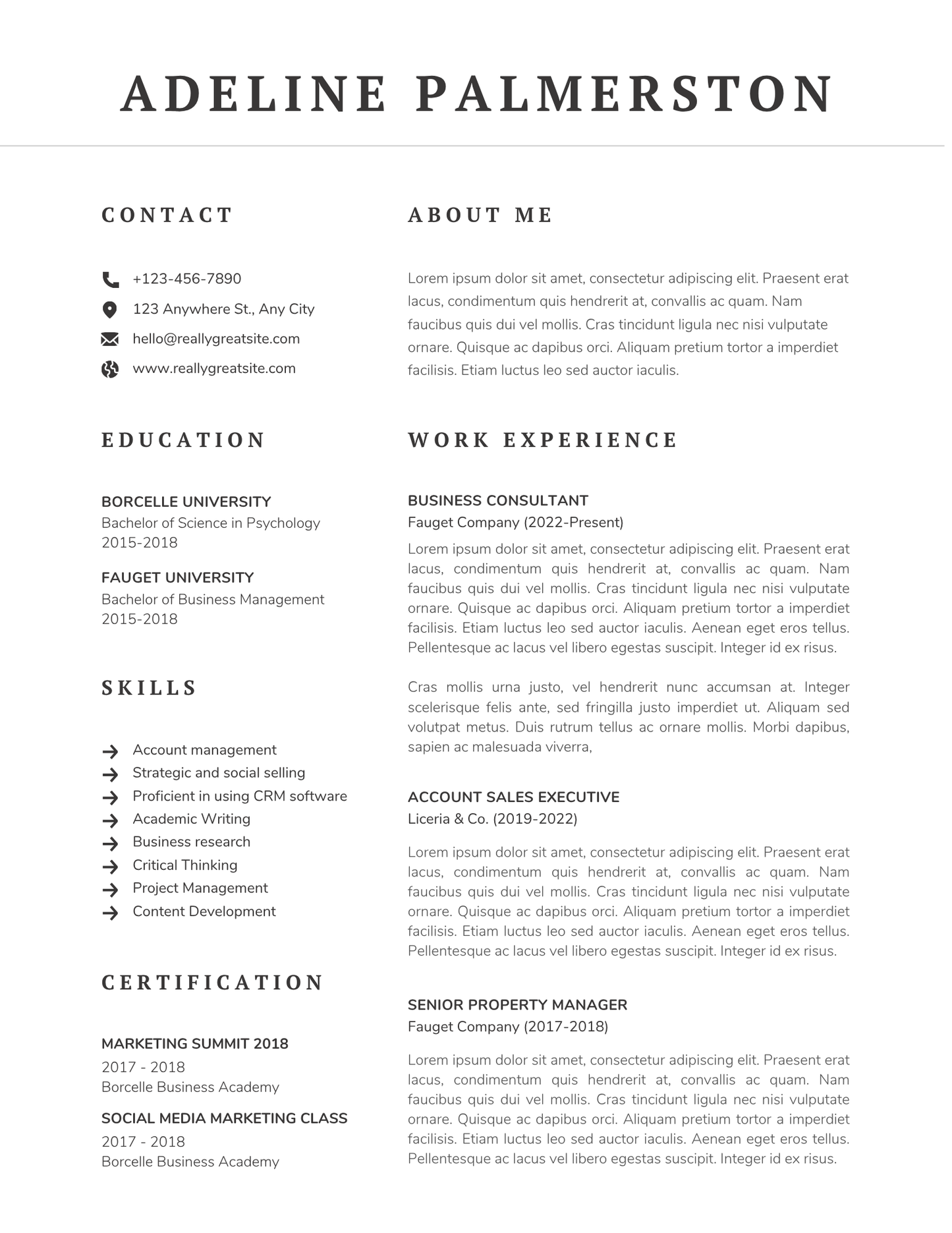10 Resume Templates Bundle