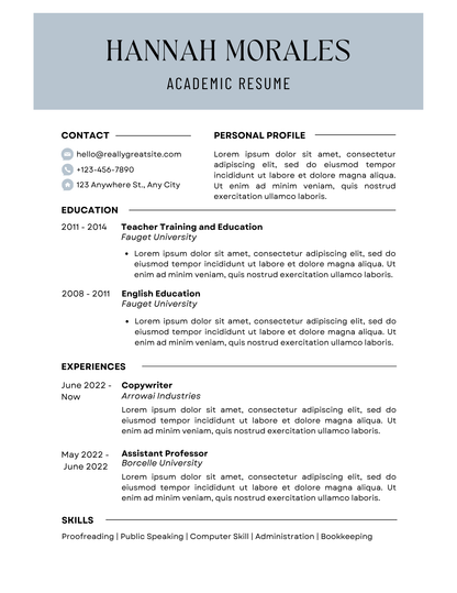 10 Resume Templates Bundle