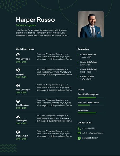 10 Resume Templates Bundle