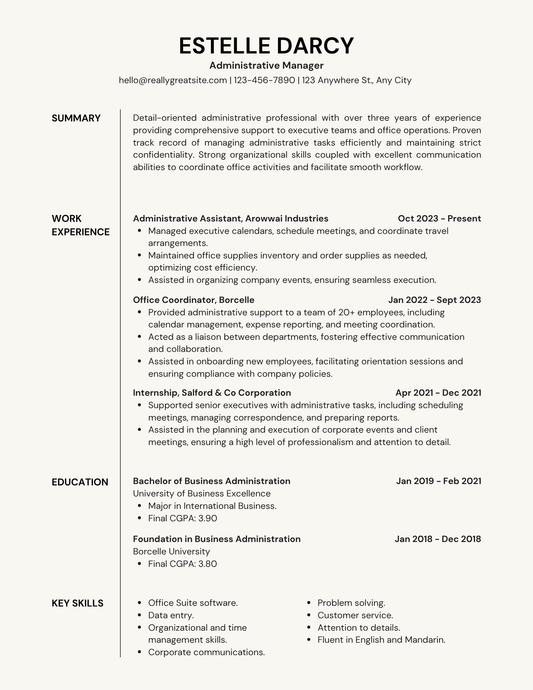 10 Resume Templates Bundle