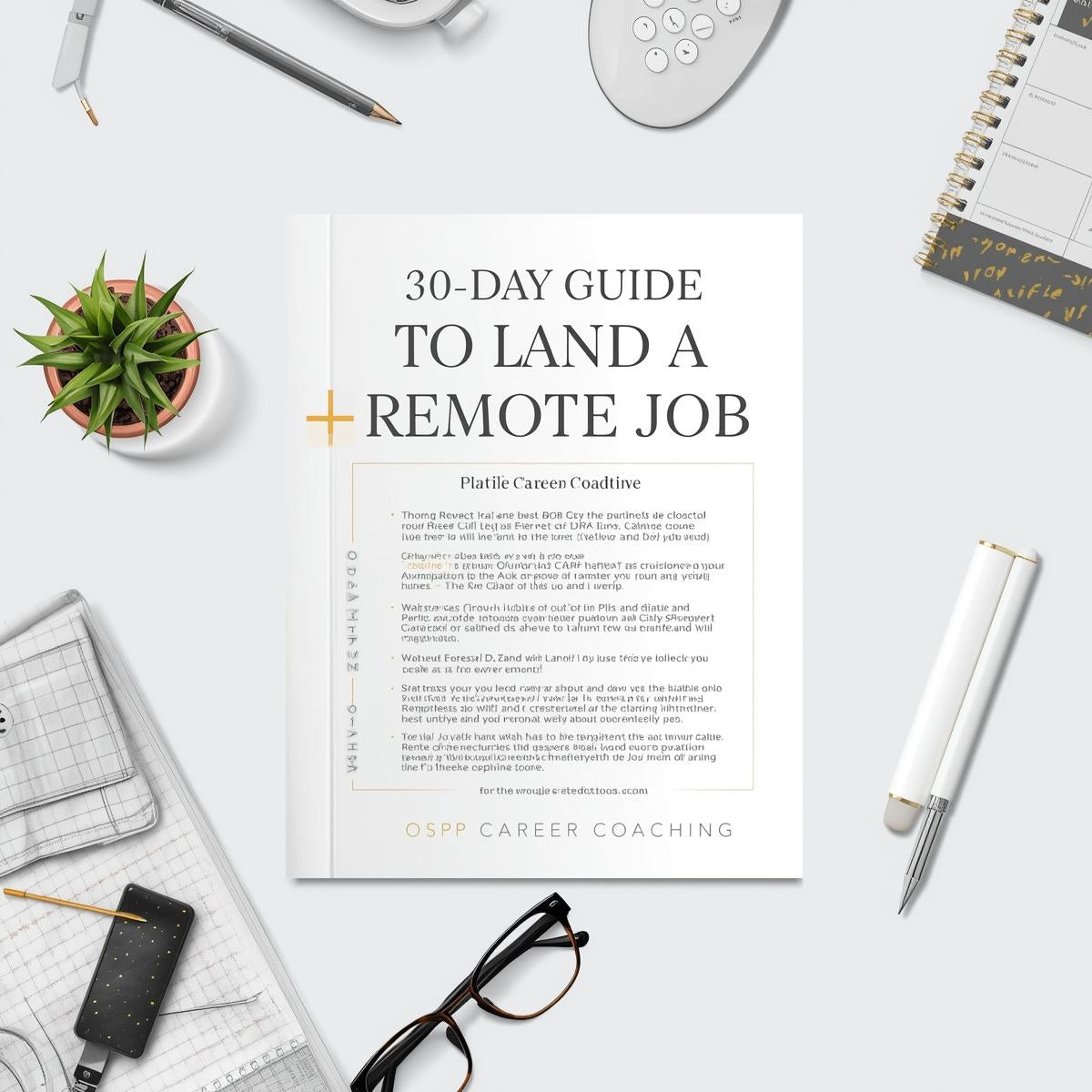 30-Day Guide to Land a 6-Figure Remote Job | PDF Checklist