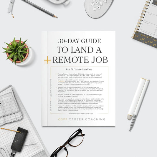 30-Day Guide to Land a 6-Figure Remote Job | PDF Checklist
