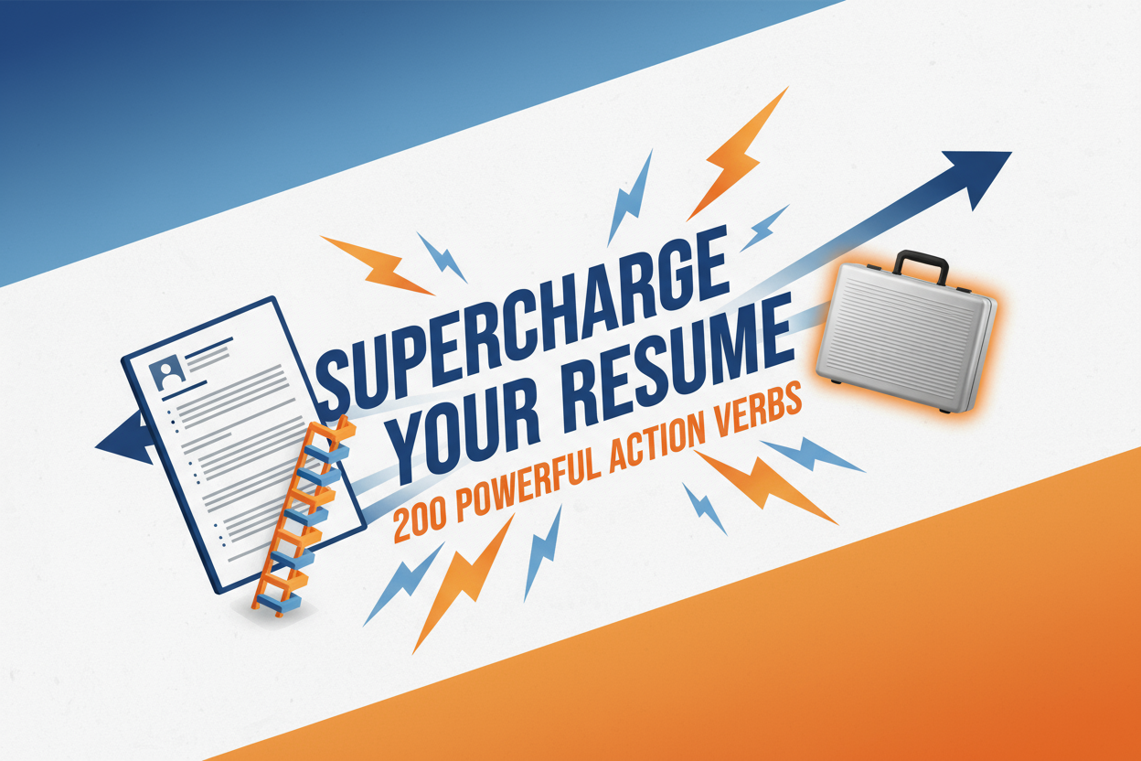 Supercharge Your Resume with 200 Powerful Action Verbs